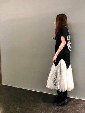 「KMRii（ケムリ）のアイテム（ワンピース/ドレス）」を使った、kazuyoさん（レディース・165cm）の春コーディネート