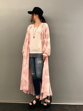 kazuyoさん（レディース・165cm）の夏コーディネート