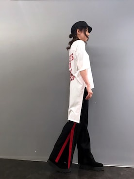 「KMRii」｜「アイテム（その他）」を使った、kazuyoさん（レディース・165cm）の春コーディネート