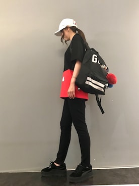 「ROYAL FLASH（ロイヤルフラッシュ）のアイテム（財布/小物）」を使った、kazuyoさん（レディース・165cm）の夏コーディネート