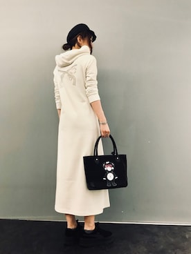 「TANTA（タンタ）のアイテム」を使った、kazuyoさん（レディース・165cm）の夏コーディネート