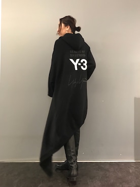 「Y-3（ワイスリー）のアイテム（ワンピース/ドレス）」を使った、kazuyoさん（レディース・165cm）の秋コーディネート