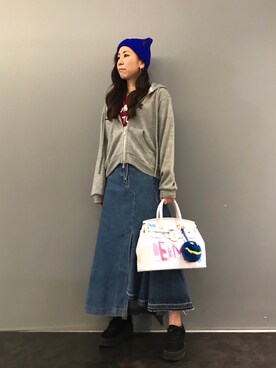 「AULA」｜「アイテム（財布/小物）」を使った、kazuyoさん（レディース・165cm）の秋コーディネート