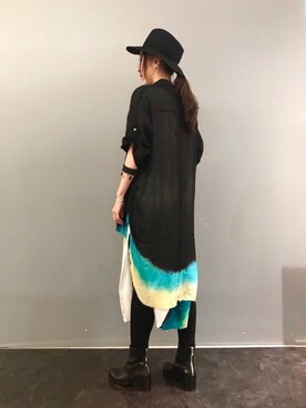 「KMRii（ケムリ）のアイテム（ワンピース/ドレス）」を使った、kazuyoさん（レディース・165cm）の冬コーディネート
