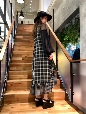 kazuyoさん（レディース・165cm）の春コーディネート