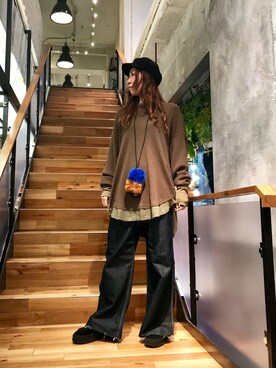 「AULA」｜「アイテム（財布/小物）」を使った、kazuyoさん（レディース・165cm）の夏コーディネート