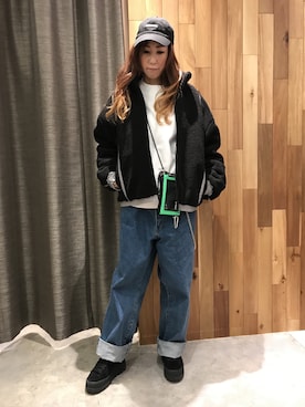 kazuyoさん（レディース・165cm）の冬コーディネート