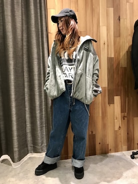 kazuyoさん（レディース・165cm）の冬コーディネート