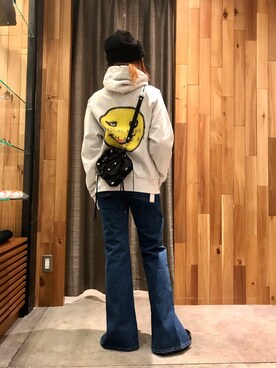 「PASCAL MARIE DESMARAIS（パスカルマリエデマレ）のアイテム（トップス）」を使った、kazuyoさん（レディース・165cm）の冬コーディネート