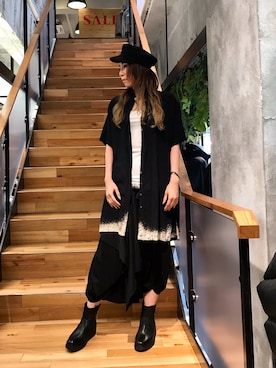 「CATORCE（カトルセ）のアイテム（パンツ）」を使った、kazuyoさん（レディース・165cm）の冬コーディネート