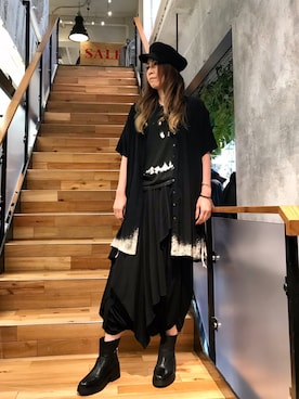 「CATORCE（カトルセ）のアイテム（パンツ）」を使った、kazuyoさん（レディース・165cm）の冬コーディネート