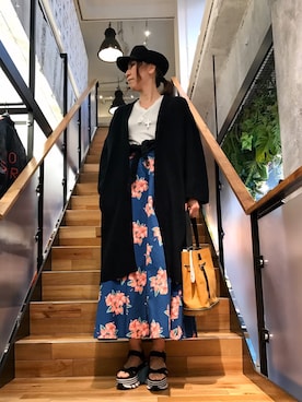 「stud.（スタッド）のアイテム（トップス）」を使った、kazuyoさん（レディース・165cm）の冬コーディネート