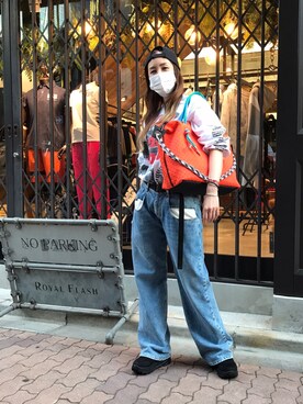 「MARTIN MARGIELA（マルタンマルジェラ）のアイテム」を使った、kazuyoさん（レディース・165cm）の春コーディネート