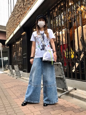 「MARTIN MARGIELA（マルタンマルジェラ）のアイテム」を使った、kazuyoさん（レディース・165cm）の春コーディネート