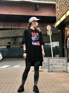 「KMRii」｜「アイテム（アクセサリー）」を使った、kazuyoさん（レディース・165cm）の夏コーディネート