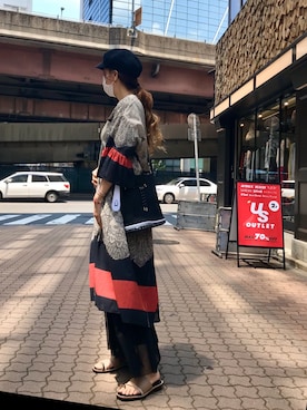 kazuyoさん(レディース・165cm)の夏コーディネート
