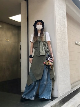 kazuyoさん（レディース・165cm）の夏コーディネート