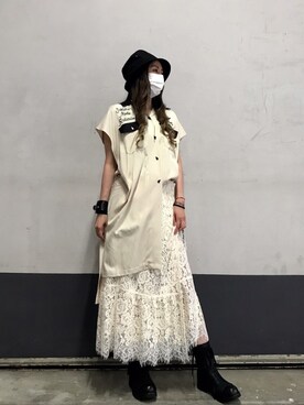 「KMRii」｜「アイテム（ワンピース/ドレス）」を使った、kazuyoさん（レディース・165cm）の夏コーディネート