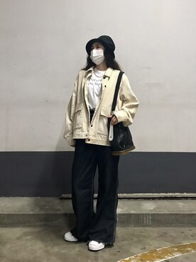 「サタデーズ ニューヨークシティ (Saturdays NYC)」｜「アイテム（ジャケット/アウター）」を使った、kazuyoさん（レディース・165cm）の秋コーディネート