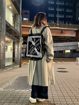 「MIHARAYASUHIRO（ミハラヤスヒロ）のアイテム（ジャケット/アウター）」を使った、kazuyoさん（レディース・165cm）の冬コーディネート