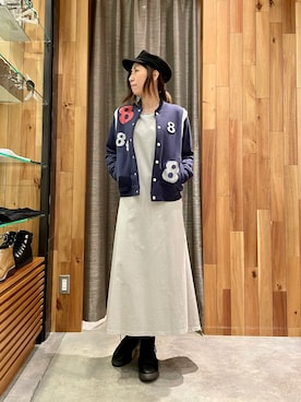 kazuyoさん（レディース・165cm）の冬コーディネート