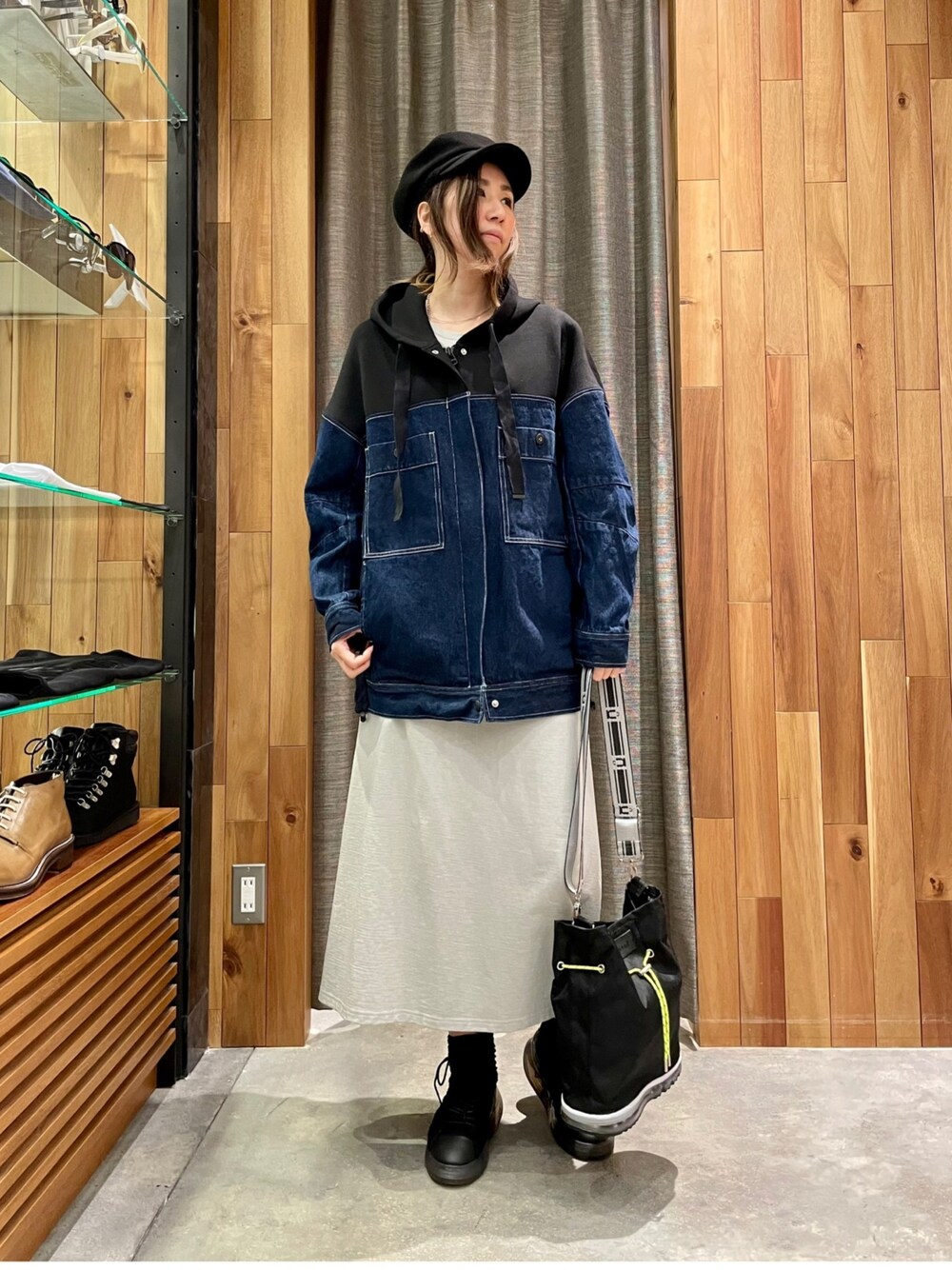 kazuyo(ROYAL FLASH 上野)｜AULA AILAのデニムジャケットを使った