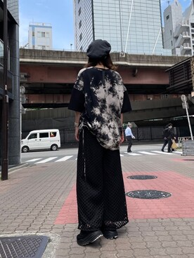 「KMRii（ケムリ）のアイテム（トップス）」を使った、kazuyoさん（レディース・165cm）の春コーディネート