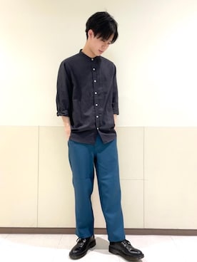 「2021春新作」｜coen  ぬがたさん（メンズ・173cm）の春コーディネート