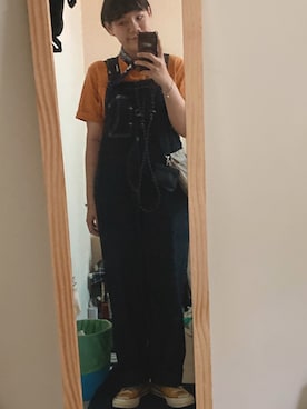 「BEAMS BOY（ビームスボーイ）のアイテム（財布/小物）」を使った、Ning(二ン)さん（レディース・163cm）の秋コーディネート