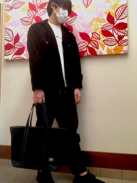 片翼のチキン　黒岩さんのコーディネート