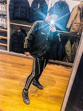 「airmax」｜「アイテム（ジャケット/アウター）」を使った、S H I O N ®さん（メンズ・166cm）の冬コーディネート