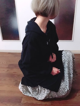 「GROWING RICH（グローウィングリッチ）のアイテム」を使った、kakihana  さん（レディース・165cm）の冬コーディネート