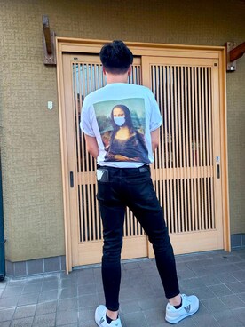 「Calvin Klein（カルバン・クライン）のアイテム（財布/小物）」を使った、Yuさん（メンズ・186cm）の秋コーディネート