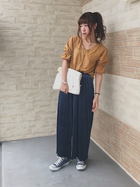 REINAさん（レディース・160cm）の夏コーディネート