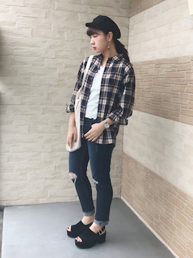 REINAさん（レディース・161cm）の秋コーディネート