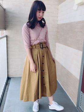 REINAさん（レディース・161cm）の秋コーディネート