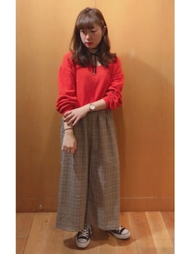 REINAさん（レディース・161cm）の秋コーディネート