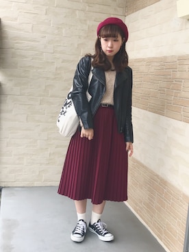 REINAさん(レディース・161cm)の秋コーディネート