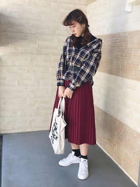 REINAさん（レディース・161cm）の秋コーディネート