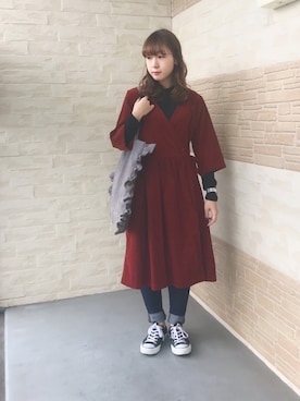 REINAさん（レディース・161cm）の秋コーディネート