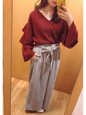 REINAさん(レディース・161cm)の秋コーディネート