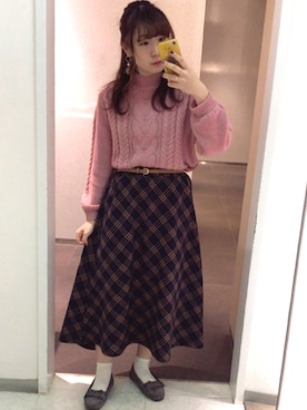 REINAさん(レディース・161cm)の冬コーディネート