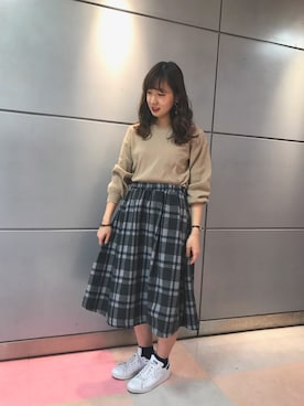 REINAさん（レディース・161cm）の冬コーディネート