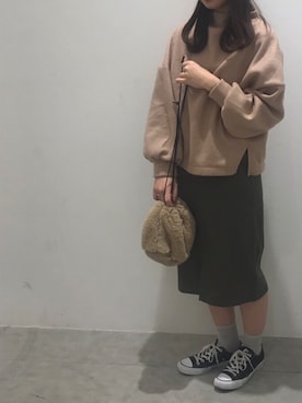 REINAさん（レディース・162cm）の冬コーディネート