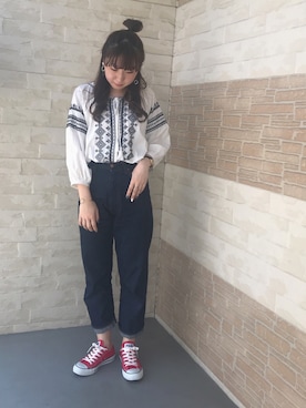 REINAさん（レディース・162cm）の春コーディネート