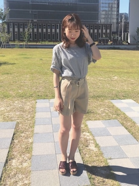 REINAさん（レディース・162cm）の春コーディネート