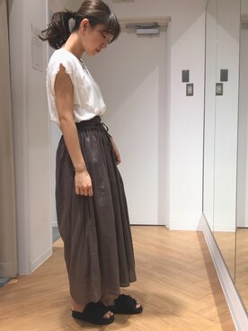 REINAさん（レディース・162cm）の夏コーディネート