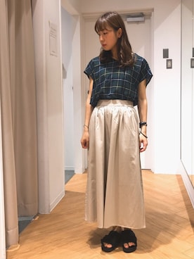 REINAさん（レディース・162cm）の夏コーディネート