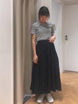 「うしろリボン」｜REINAさん（レディース・162cm）の夏コーディネート