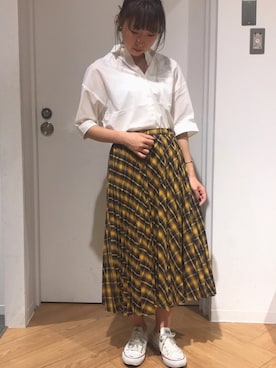 REINAさん（レディース・162cm）の夏コーディネート